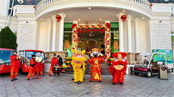 Múa Lân Khai Xuân Xông Đất Đầu Năm tại Dalat Wonder Resort 2026