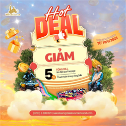 🌟 HOT DEAL RỰC RỠ – ƯU ĐÃI CỰC ĐÃ tại DaLat Wonderland! 🌈
